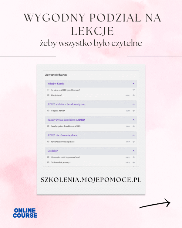 Wstęp do kursu ADHD psychoedukacja 4